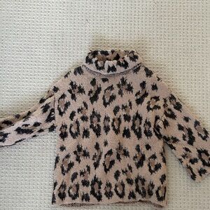 Kate Spade Leopard Print Turtleneck Sweater